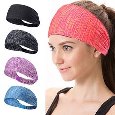 Women Cotton Knotted Turban Head Warp Hair Band Wide Elastic Headband Sport Yoga Feature Quantity: 1pc New fashion design, Very popular. Material:Cloth Apply to gender:Women Size: one size.  Color: Gray.  Gender: female.  Age Group: adult. Yoga Hair, Knit Turban, Estilo Fitness, Head Wrap Headband, Workout Headband, Stretch Headband, Yoga Headband, Sports Headbands, Style Sportif