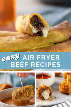 easy air fryer beef recipes are the perfect appetizer for any party or gathering