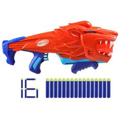 Nerf Wild blasters are designed with special features that make them easy to play with, so young kids can enjoy playing with these wild-looking blasters all by themselves. They're easy to hold, sized to fit comfortably in small hands, and lightweight for easy carrying in backyard games. The front-loading design makes it easy to insert darts, and the handles have the lowest pull force of any Nerf dart blasters, for easy blasting. All these features let kids experience the thrill of blasting all b Summer Outdoor Games, Easter Basket Toys, Loading Design, Play Darts, Nerf Darts, Lion Toys, Nerf Toys, Kids Easter Basket, Outdoor Games For Kids