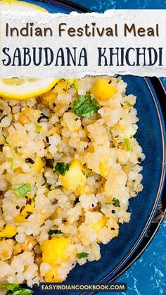 Discover the authentic flavors of Maharashtra with our Sabudana Khichdi recipe, a comforting dish made from tapioca pearls, roasted peanuts, and aromatic spices. Perfect for fasting or as a gluten-free vegan meal option, this dish is a staple during Indian festivals like Navratri and Diwali. Khichdi Recipe, Maharashtrian Recipes, Bhaji Recipe, Coconut Chutney, Tapioca Pearls, Green Chutney, Vegan And Gluten Free