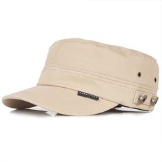 FORBUSITE Trendy Cotton Cadet Cap men Breathable Flat Cap For Summer, Summer Breathable Flat Cap, Beige Flat Bill Trucker Hat For Outdoor, Hip Hop Style Outdoor Hat, Hip Hop Style Adjustable Trucker Hat With Flat Cap, Hip Hop Trucker Hat Snapback For Outdoor, Adjustable Wear-resistant Hat For Outdoor Activities, Beige Snapback Hat With Flat Bill For Outdoor, Adjustable Hip Hop Trucker Hat For Outdoor