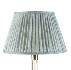 Fermoie Lampshade - Figured Linen in Blue  | Newport Lamp And Shade | Located in Newport, RI New Apartment Bedroom, Pink Floral Nursery, Living Room Pieces, Interiors Living Room, Linen Lampshade, Empire Silhouette, Dream Furniture, Washington Street, White Plains