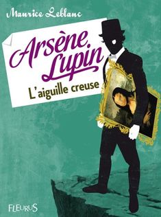 an image of a man holding a baby in his arms with the words arsene lupin on it