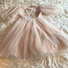 Tutu Du Monde Pink Dress Size 10-11 Cute Pink Cotton Tutu Dress, Pink Tiered Tulle Tutu Dress, Spring Pink Tulle Fairy Dress, Pink Tulle Fairy Dress For Dress-up, Whimsical Pink Tutu Dress, Kids Tutu, Kids' Dresses, Size 10, Pink Dress