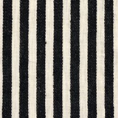 black and white striped fabric with vertical stripes