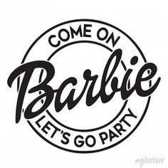 some on barbie let's go party logo