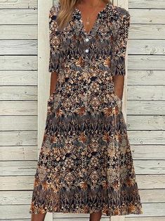 Abigail Dress, Women's A Line Dresses, Original Fashion, Ethnic Dress, Aaliyah, Printed Midi Dress, Types Of Dresses, Belleza Natural, Outfit Casual