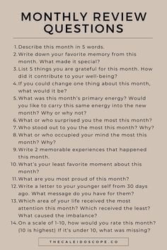 Did your month go as planned? Wrap up your month with these 65 reflection journal prompts to track your progress, celebrate your wins, and plan action steps towards your goals (tap to see more questions). These deep questions are self-development tools designed to increase self-awareness, boost confidence, promote self-discovery, build new habits and cultivate more growth and positivity into your life. Remember, journaling is not a judgment exercise but reflection/assessment to see what's working or not, and make adjustments where necessary. Visit the blog post for all 65 end of month journal prompts. End Of Month Reflection Questions, Monthly Questions Journal Prompts, Monthly Reflection Questions, How To Lock In, End Of Month Journal Prompts, End Of Month Journal, New Month Journal Prompts, Month Journal Prompts, Fun Journal Prompts