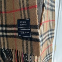 Burberry Used Scarf Burberry Accessories, Burberry London, Scarf Wrap, Scarf Accessory, Burberry, Fast Delivery, Women Accessories, Women Shopping, Color