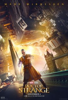 the movie poster for doctor strange