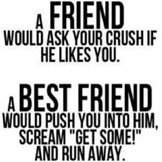 a black and white poster with the words best friend