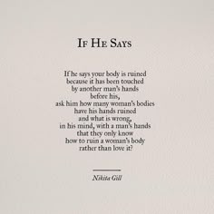 Nikita Gill, Heart Break, Feminist Quotes, Life Quotes Love, Poem Quotes, Poetry Quotes, Pretty Words, Beautiful Quotes, True Quotes