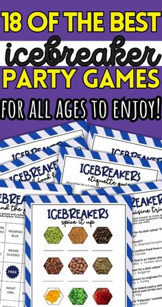 the icebreaker party games for all ages to enjoy