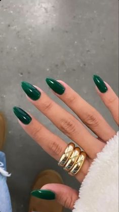 Nails Trend, Milky Nails, Nagel Tips, Green Nail, Makijaż Smokey Eye, Chic Nails, Manicure E Pedicure, Chrome Nails