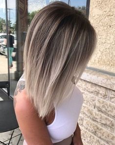 Edgy Hair Color, Balayage Bob, Medium Layered Hair, Balayage Ombre, Lob Haircut, Short Hair Balayage, Edgy Hair, Short Hair Color, Haircut And Color