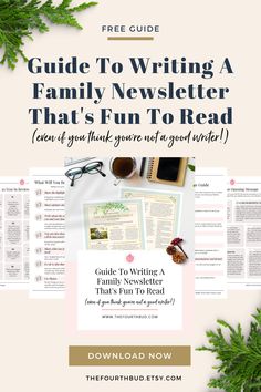 the guide to writing a family news letter that's fun to read for free