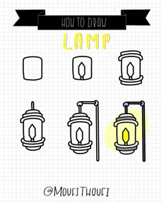 how to draw a lamp step by step with pictures and instructions for beginners in this video, you can learn how to draw lamps