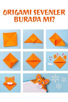 origami sevenler burda mi? - how to make an origami tiger