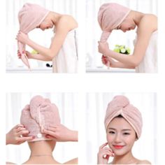 ROOTS Quick Dry Hair Towel helps speed up dry time and reduces frizz. Inexpensive Skin Care, Hair Drying Towel, Towel Turban, Hair Drying Cap, Hair Blower, Hair Towel Wrap, Bath Wrap, Hair Drying, Magic Hair