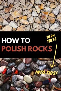 If you want to know how to use a rock tumbler or are looking for rock tumbler tips, then check out this article from Rockseeker.com. These rock tumbler instructions will help give you a good before and after result. So grab your rock tumbling grit and a bucket of rough rocks to put in the rock polisher and simply follow these instructions! #rocks #minerals #rocktumbling #hobby #rockseeker Rock Tumbling Before And After, Rock Hunting Tips, Rock Polishing Diy, Rock Polisher, Tumbler Instructions, Polish Rocks