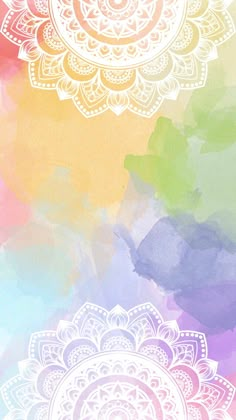 watercolor background with white and pink flowers on the bottom right corner, in different colors