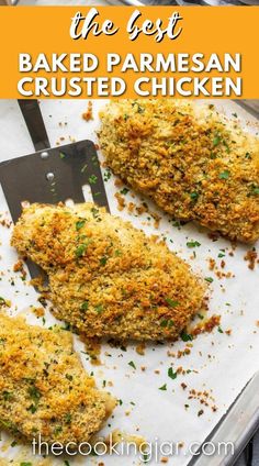 the best baked parmesan crusted chicken recipe