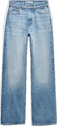 HIGH WAIST - REGULAR LEG - LONG LENGTH - RIGIDFaded high-waist jeans with a five-pocket design. Straight-leg and long-leg design. Front zip fly and top button fastening. Trench Coat Dress, Straight Cut Jeans, Tshirt Skirt, Zara Jeans, Low Rise Jeans, T Shirt Vest, High Waisted Trousers, Shirt Skirt, Long Length