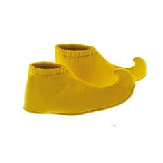 Complete your elf look with these yellow elf shoe covers. Size: Adult. Elf Shoe Covers, Elf Look, Clown Shoes, Elf Shoes, Foldable Shoes, Rain Shoes, Plastic Shoes, Funny Fashion, Seven Dwarfs