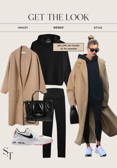 Hoodie Elegant Outfit, Essential Hoodie Outfit, Trendy Airport Outfits, Chic Pursuit, Athleisure Outfits Fall, Mom Fits, Look Boho Chic, Winter Fashion Outfits Casual, Stil Boho