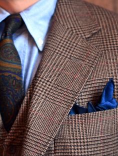 Tweed- Suit Up! Retro Men, Mens Attire, Modern Gentleman, Wardrobe Style