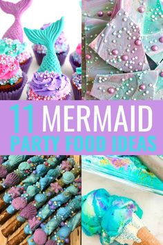 mermaid party food ideas for kids and adults