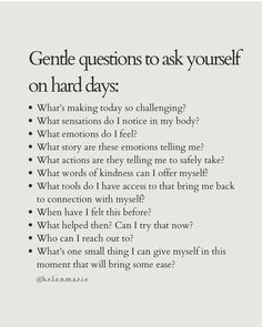 Questions To Ask Yourself, Get My Life Together