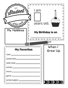 worksheet for students to practice their writing skills on the subject of my birthday is on