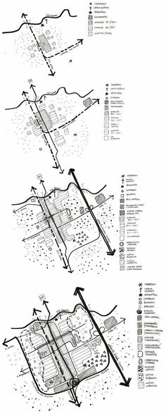 an image of a diagram showing the location of different roads and streets in which there is no traffic