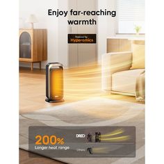 an advertisement for the new air purifier