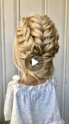 ᴀʟᴇxᴀɴᴅʀᴀ ᴡɪʟꜱᴏɴ📍ʀʜᴏᴅᴇ ɪsʟᴀɴᴅ on Instagram: "Braided texture 🤍 . . #updo #updotutorial #hairtutorial #hairreel #updohairstyles #braidedupdo #braidedhairstyles #upstyle #updoinspo #updoideas braided updo hairstyles , updo hairstyles tutorial , bridal hair tutorial" Braided Bun Tutorial Step By Step, Braided Updos For Long Hair, Braided Updo Tutorial, Flower Girl Hairstyles Updo, Braided Updo Hairstyles, Updo With Braid, Braid Updo Tutorial, Dutch Braid Updo, Girls Updo