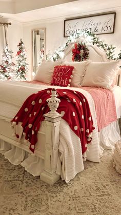 Check out what I found on Amazon! #ShopByInterest Ideas To Decorate Your Room For Christmas, Christmas Inspired Bedroom, Master Bedrooms Decor Christmas, Red And White Christmas Bedroom Decor, Bedroom With Christmas Tree, Girly Christmas Room Decor, Farmhouse Bedroom Christmas Decor, Must Have Christmas Decorations, Red Christmas Bedroom Decor