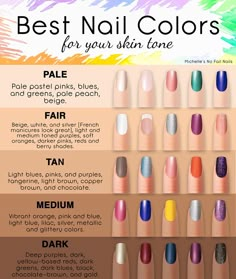 Nail Colors For Pale Skin, Best Nail Colors, Avocado Cake, Cake Easter, Fail Nails, Fun Nail Colors, Colors For Skin Tone, Best Nail Polish, Summer Nails Colors