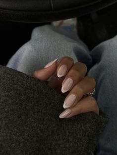 Alix Earle Nails, Girls Nails, Elegant Nails, Chic Nails, Perfect Nails, Nude Nails