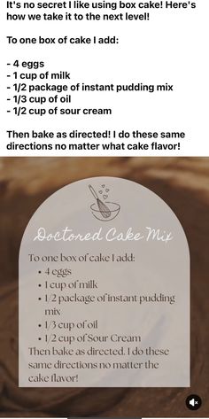 Doctored Cake Mix Recipes, Cake Mix Hacks, Cake Mix Doctor, 40th Cake, Cake Show, 16 Cake, M&m Recipe, Boxed Cake