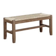 The clean lines and mixed materials of this Alaterre Furniture Newport Bench will give your home decor a modern feel. The clean lines and mixed materials of this Alaterre Furniture Newport Bench will give your home decor a modern feel. Rustic industrial design For indoor use 18"H x 40"W x 15"D Seat height: 18-in. Weight: 22.25 lbs. Pine wood Assembly required Wipe clean Manufacturer's 1-year limited warranty. For warranty information please click here Imported Model number: ANNP0471 Drilling, sawing, sanding or machining wood products can expose you to wood dust, a substance known to the State of California to cause cancer.  Avoid inhaling wood dust or use a dust mask or other safeguards for personal protection. For more information go to http://www.p65warnings.ca.gov/. Size: One Size. Col Greenhouse Bedroom, Bench At Foot Of Bed, Lake House Bedrooms, Southwest Interiors, Narrow Bench, Rustic Industrial Furniture, Window Wall Decor, Solid Wood Benches, Church Furniture