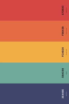 the color palette for an iphone phone case, with different colors and sizes on it