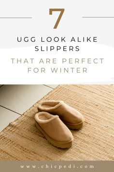 Check Out These 7 UGG Look Alike Slippers That Are Perfect For The Colder Months. Quality UGG Slipper Dupes That Are Budget Friendly. Ugg Alternative, Homemade Foot Soaks, Ugg Slipper, Ugg Tasman Slippers, Pedicure Designs, Embroidered Collars, Ugg Slippers, Moccasins Slippers, Best Essential Oils