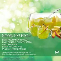 Mimosa Recipes, Vodka Lemon, Cocktails Beach, Bartending Tips, Cocktails And Dreams, Pineapple Vodka, Melon Liqueur, Blame It On The Alcohol