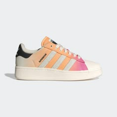 adidas Shop the Superstar XLG Shoes - Pink at adidas.com/us! See all the styles and colors of Superstar XLG Shoes - Pink at the official adidas online shop. Superstar Shoes, Work Trip, Rugged Boots, Superstars Shoes, Heart Shoes, Shoes Pink, Adidas Shop, Mens Lifestyle, Gym Shoes