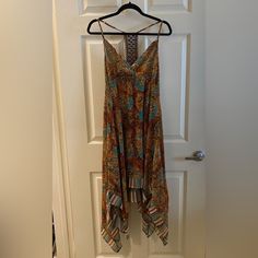 American Rag Women’s Printed Dress Swimsuit Cover-Up Nwt L Large Summer One-piece Printed Dresses, Casual Vacation Dress With Handkerchief Hem, Casual Handkerchief Hem Dress For Vacation, Casual Dress With Handkerchief Hem For Vacation, Vacation Maxi Dress With Floral Print And Handkerchief Hem, Vacation Sundress Maxi Dress With Handkerchief Hem, Floral Print Maxi Dress With Handkerchief Hem For Vacation, Vacation Sundress With Handkerchief Hem, Sundress Maxi Dress With Handkerchief Hem For Vacation