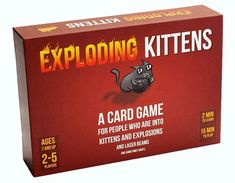 exploding kittens card game box