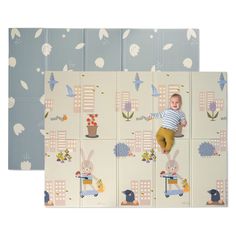 PRICES MAY VARY. Baby Safe Mat - This high quality, XL waterproof foam playmat is baby-safe and non toxic. It is BPA free, EVA free, Lead free, Phthalate free, and Mercury free, and has been tested to meet our strict standards. Extra Large - This mat provides an extra-large cushioned play space that works equally well in the living room or playroom. It measures out to 150x200cm (59’’x79‘’) so your little one will have plenty of space to explore. Reversible - This playmat is reversible and has tw Baby Play Pin, Foam Playmat, Playmats For Babies, Foam Play Mat, Waterproof Baby, Baby Activity, Baby Mat, Kids Gift Guide, Parents Baby