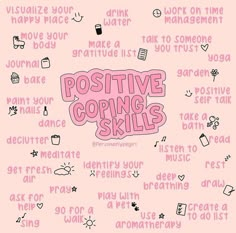 Positive Coping Skills, 2025 Manifestation, Bulletin Journal, Practicing Self Love, Healing Books, Self Care Bullet Journal, Writing Therapy, Positive Self Talk, Positive Self Affirmations