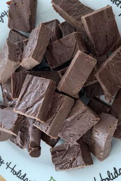 This fudge with chocolate chips, peanut butter, and sweetened condensed milk has been a Christmas staple in our house since the early 1980s. Ridiculously easy and pretty yummy.